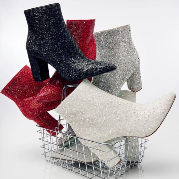 CADY IVORY WHITE BOOTS - Picture 5 of 12